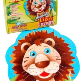 Shaped Puzzle: Lion (15pc) – Cardboard