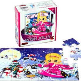 Puzzle Series: Posh Jolly Snow Time (24pc) - Cardboard